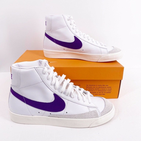 Nike Other - Nike Blazer Mid 77 Vtg Purple Sneakers 8 Mens